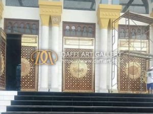 Pintu Masjid Nabawi Tembaga - Daffi Art Gallery