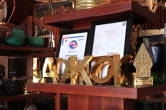 Kerajinan Tembaga dan Kuningan Daffi Art