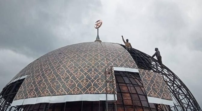 Kubah Masjid Tembaga Termurah dan Terlengkap Di Indonesia