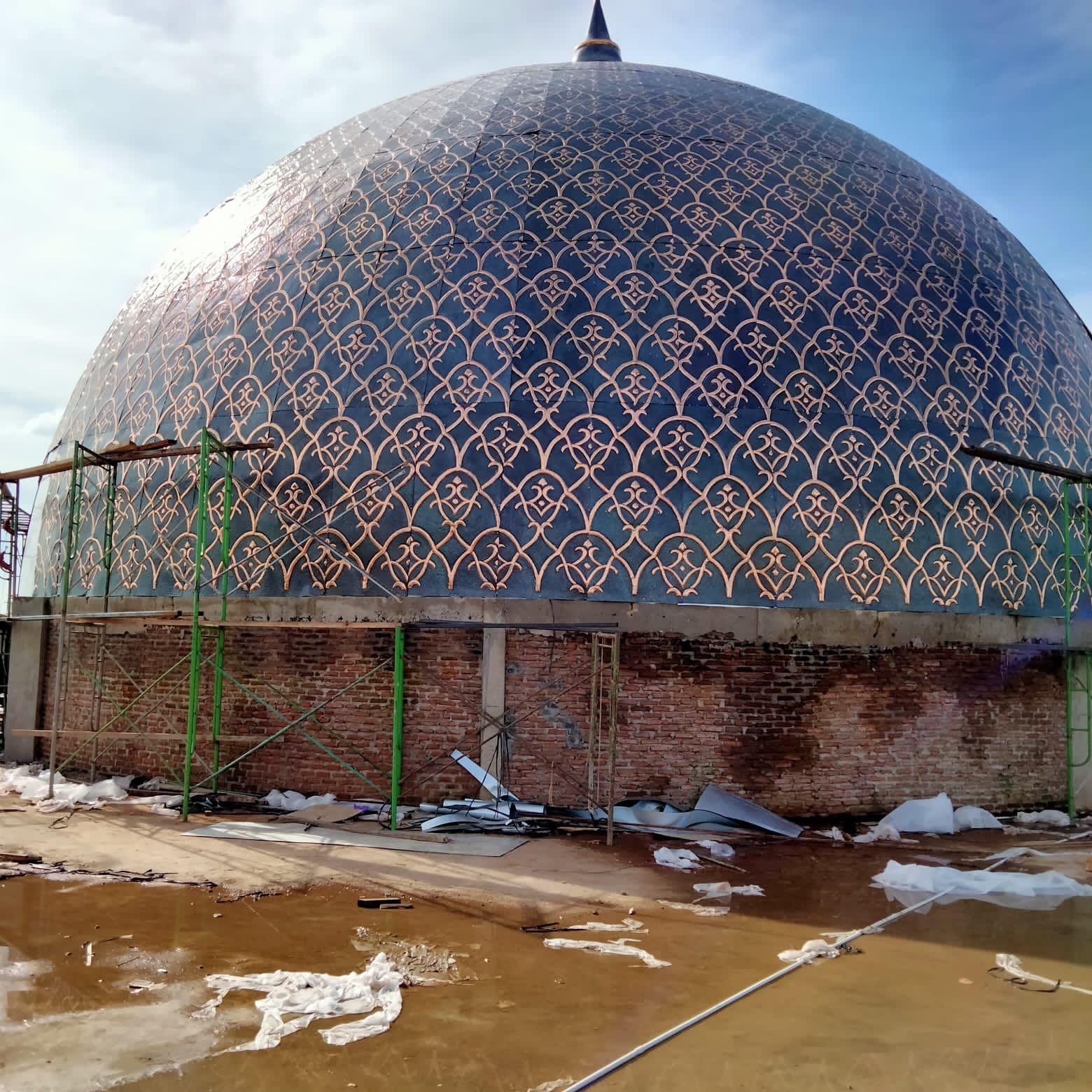 Kontraktor Kubah Masjid Tembaga Kuningan Murah, Pembuatan Kubah Masjid Mushollah Murah Berkualitas dan Bergaransi Terbaik Di Jakarta Indonesia